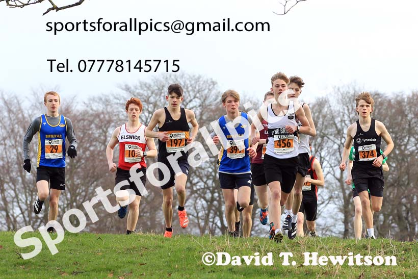 Mens Under-17s 2023 NEHL, Alnwick, Northumberland. Photo: David T. Hewitson/Sports for All Pics